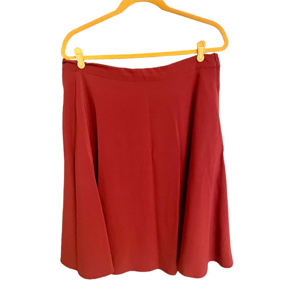 ModCloth Just This Sway Skirt with pockets